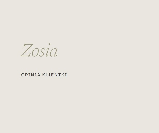 zosia-opinia klientki